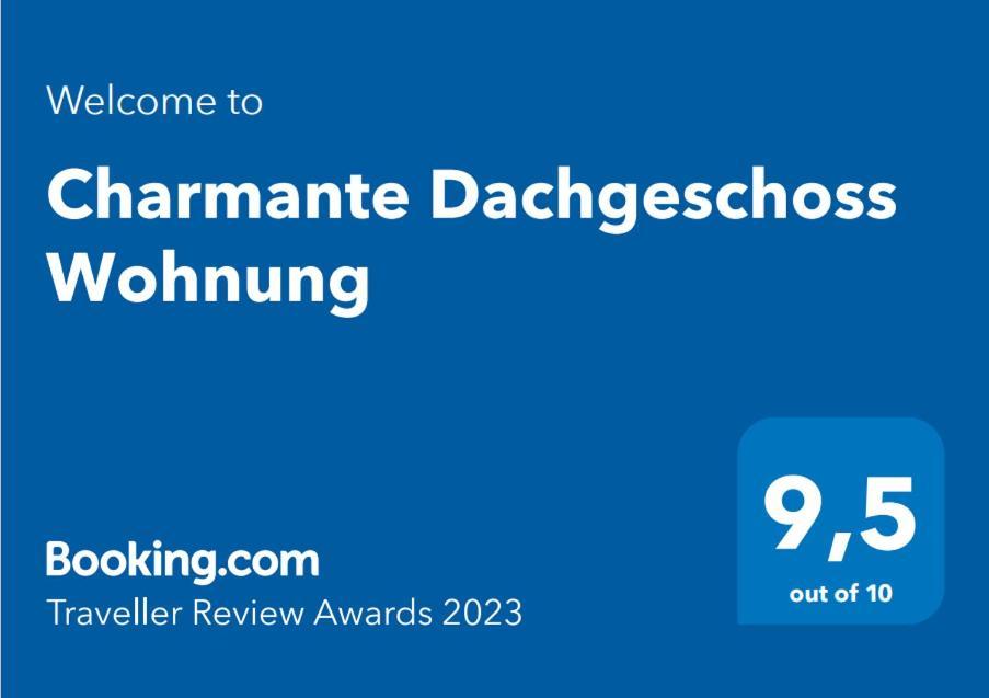 Charmante Dachgeschoss Wohnung 莱比锡 外观 照片